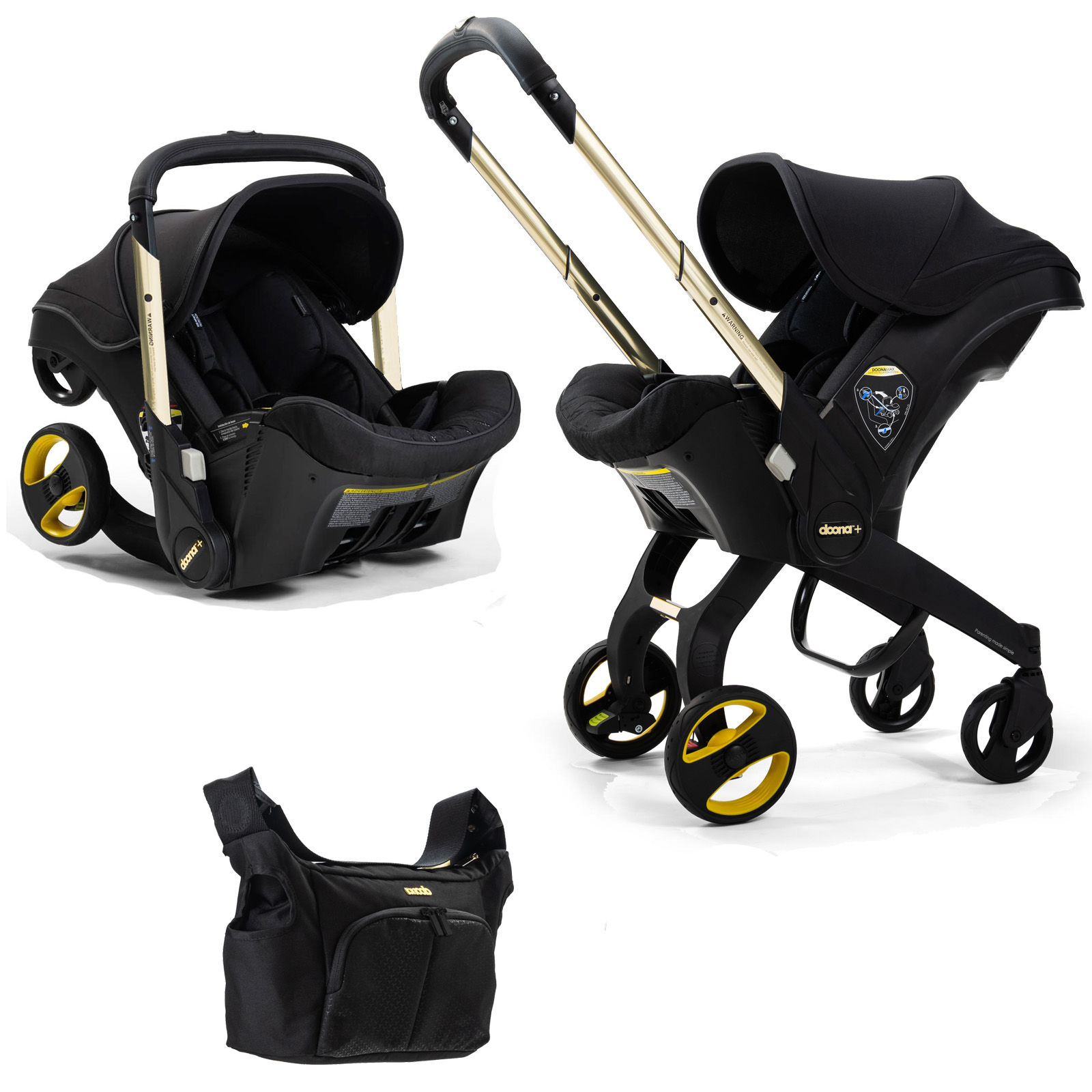Doona Infant Car Seat / Stroller *Limited Edition* - Black & Gold | Buy